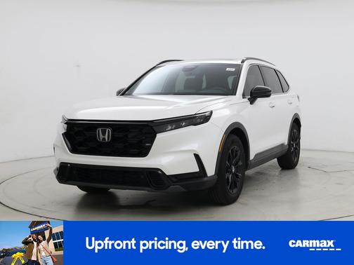 White 2025 Honda CR-V Hybrid Sport-L