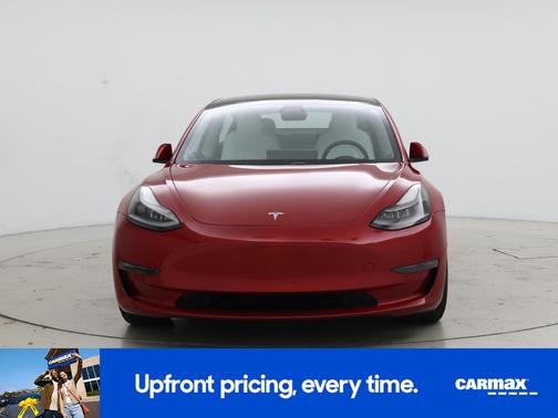 Red 2021 Tesla Model 3 Performance