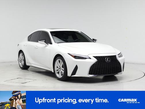 White 2023 Lexus IS 300