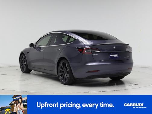 Gray 2020 Tesla Model 3 Performance