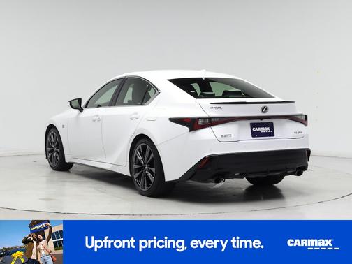 White 2021 Lexus IS 350 F-Sport