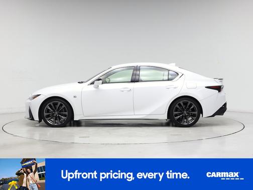 White 2021 Lexus IS 350 F-Sport