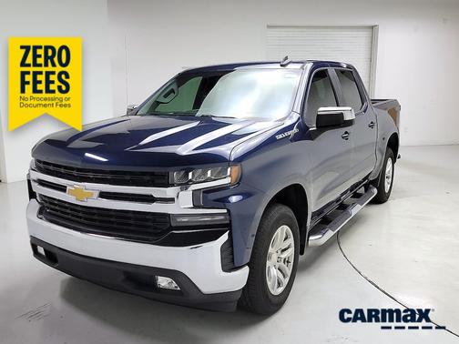 Blue 2021 Chevrolet Silverado 1500 LT