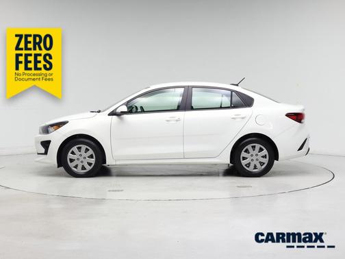 White 2023 Kia Rio LX