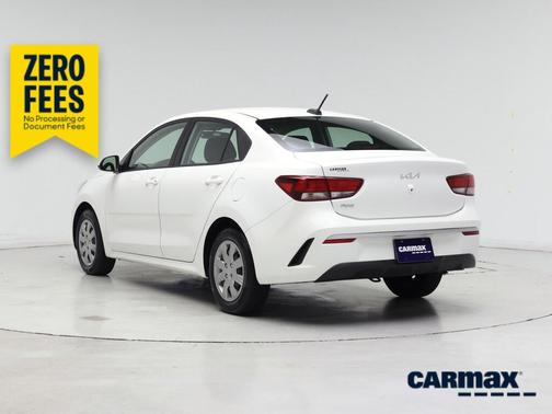 White 2023 Kia Rio LX