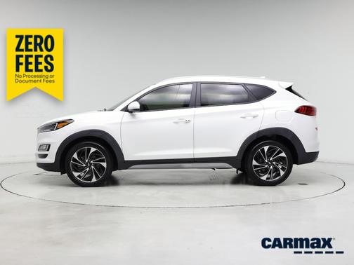 White 2019 Hyundai TUCSON Sport