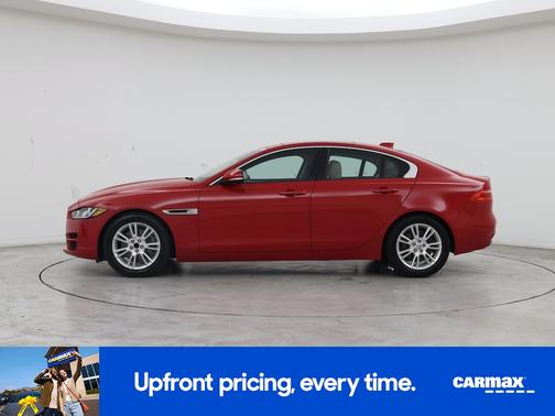 Red 2018 Jaguar XE Premium