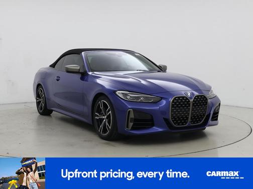 Blue 2021 BMW M440 I