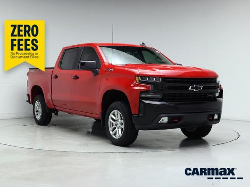 Red 2021 Chevrolet Silverado 1500 LT Trail Boss