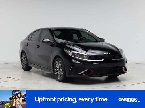 Black 2023 Kia Forte GT-Line
