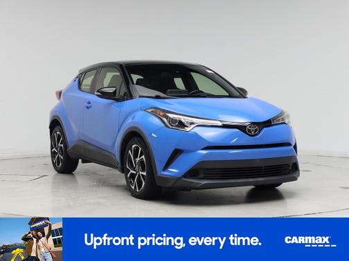 Blue 2019 Toyota C-HR XLE