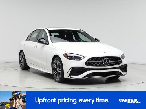 White 2025 Mercedes-Benz C-Class