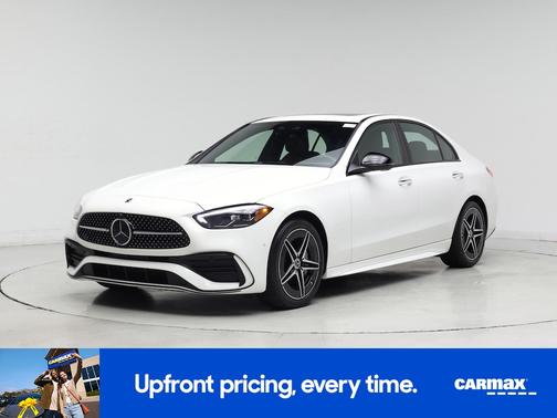 White 2025 Mercedes-Benz C-Class