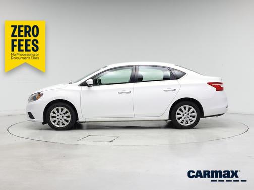 White 2019 Nissan Sentra S