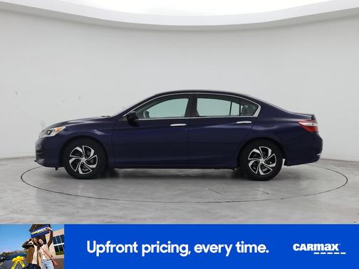 Blue 2017 Honda Accord LX