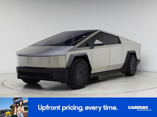 Silver 2025 Tesla Cybertruck