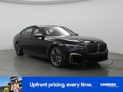 Black 2020 BMW M760 I xDrive