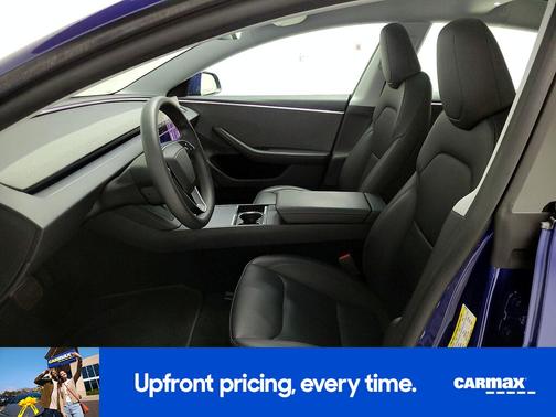 Blue 2025 Tesla Model 3 Long Range