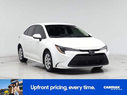 White 2023 Toyota Corolla LE