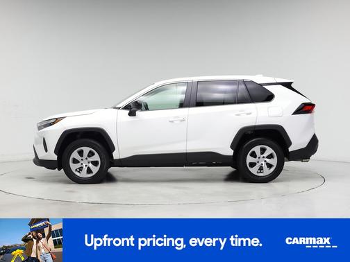 White 2025 Toyota RAV4 LE