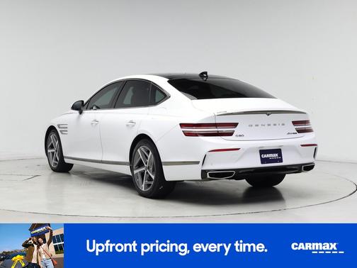 White 2024 Genesis G80 Sport