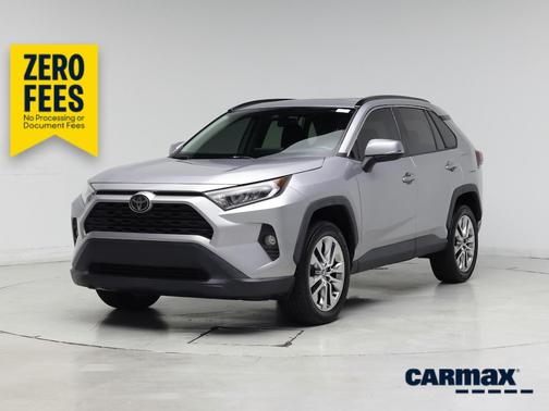 Silver 2021 Toyota RAV4 XLE Premium