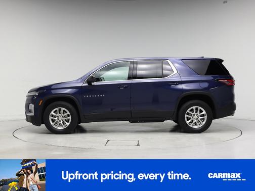 Blue 2023 Chevrolet Traverse LS