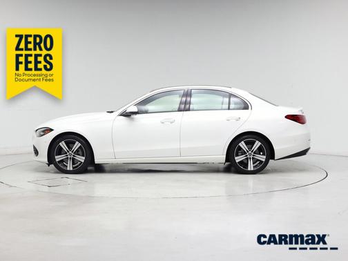 White 2024 Mercedes-Benz C-Class