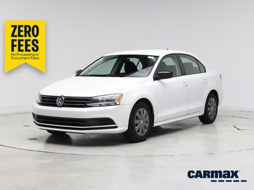 White 2015 Volkswagen Jetta S