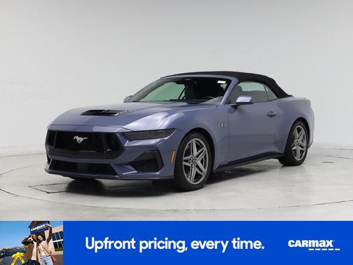 Blue 2025 Ford Mustang GT Premium