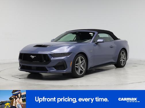 Blue 2025 Ford Mustang GT Premium