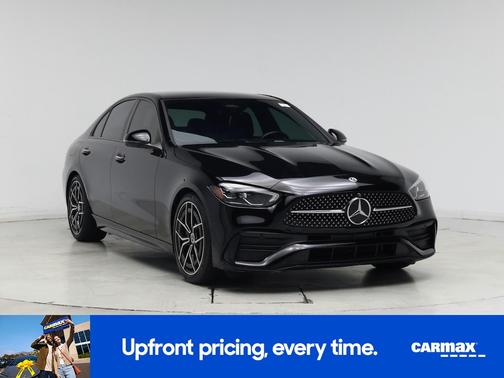 Black 2022 Mercedes-Benz C-Class