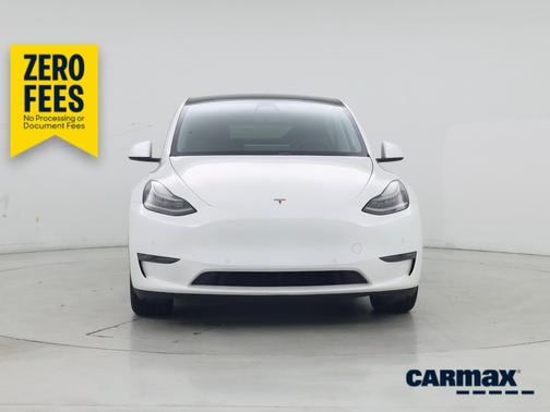 White 2021 Tesla Model Y Long Range