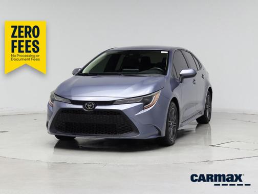 Blue 2020 Toyota Corolla LE