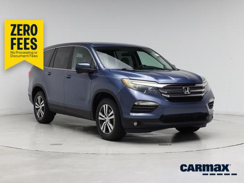 Blue 2016 Honda Pilot EX