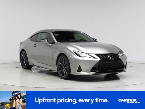 Silver 2023 Lexus RC 350 F-Sport