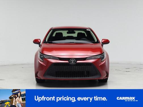 Red 2021 Toyota Corolla LE