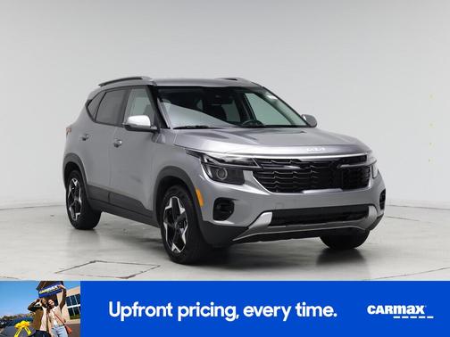 Gray 2025 Kia Seltos S