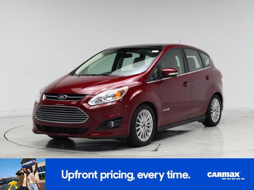 Red 2015 Ford C-Max Hybrid SEL
