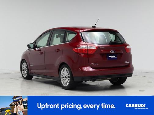 Red 2015 Ford C-Max Hybrid SEL