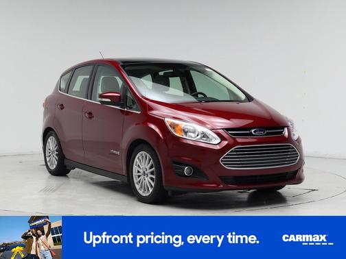 Red 2015 Ford C-Max Hybrid SEL