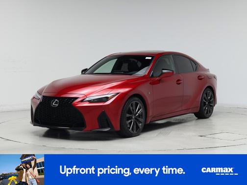 Red 2024 Lexus IS 350 F-SPORT Design