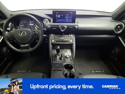 Red 2024 Lexus IS 350 F-SPORT Design