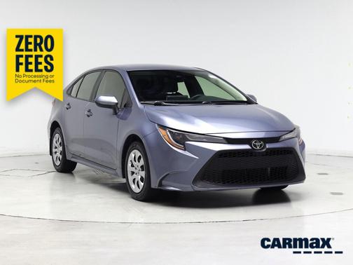Blue 2021 Toyota Corolla LE