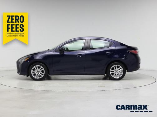 Blue 2017 Toyota Yaris iA