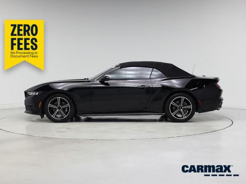 Black 2024 Ford Mustang Ecoboost Premium