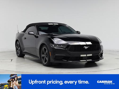 Black 2024 Ford Mustang Ecoboost Premium