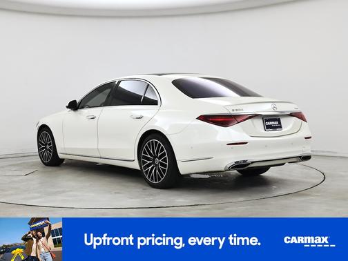 White 2022 Mercedes-Benz S-Class