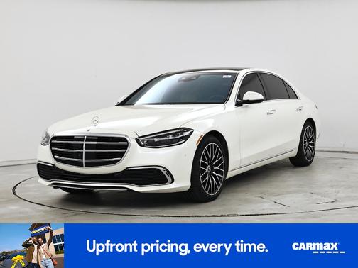 White 2022 Mercedes-Benz S-Class