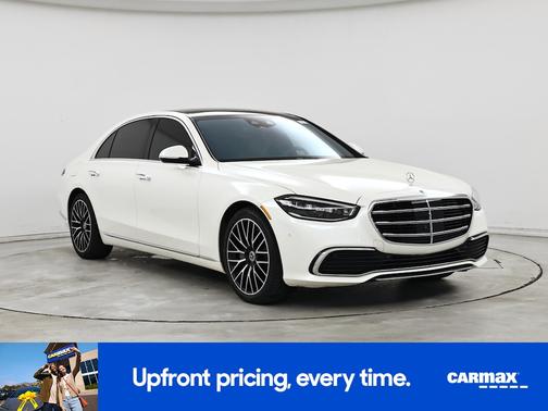 White 2022 Mercedes-Benz S-Class